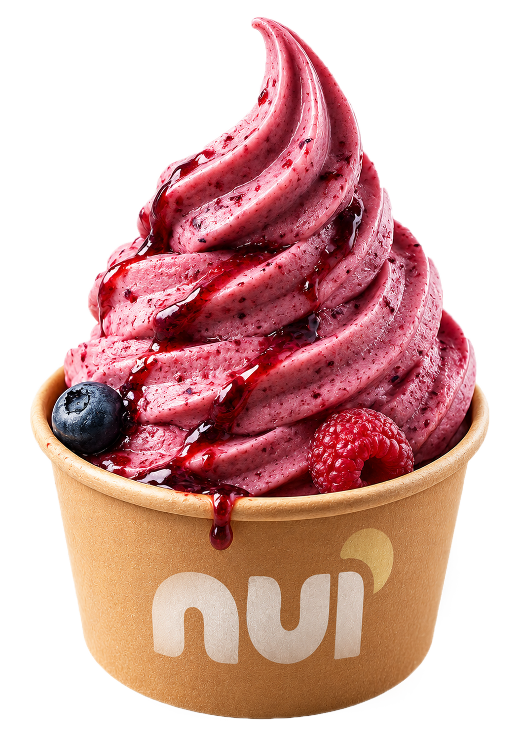 Berry protein ice cream